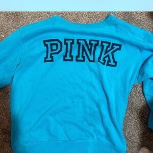 Victoria's Secret Blue Crew Neck Sweater